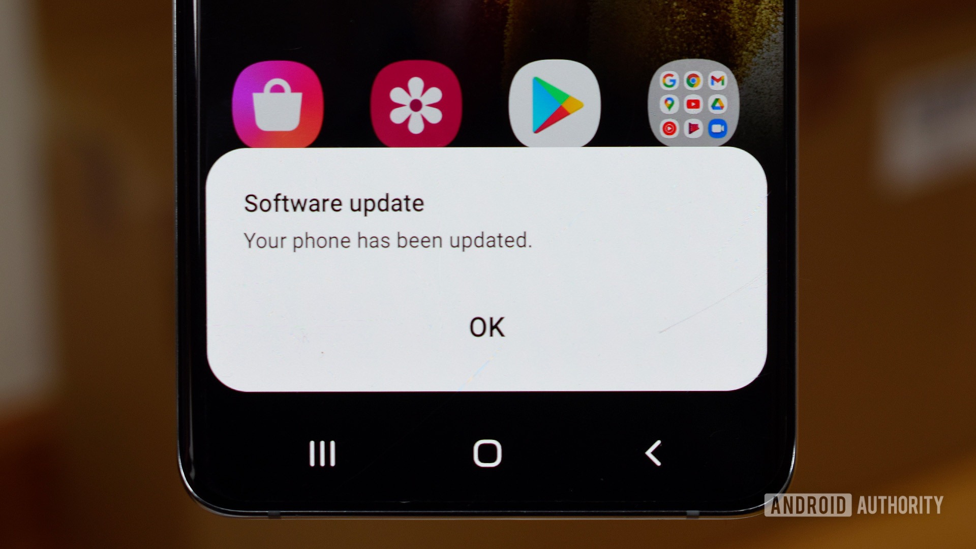Android-Update abgeschlossen