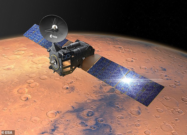 TGO (hier als künstlerischer Eindruck abgebildet) erreichte 2016 den Mars und begann 2018 mit seiner vollen wissenschaftlichen Mission