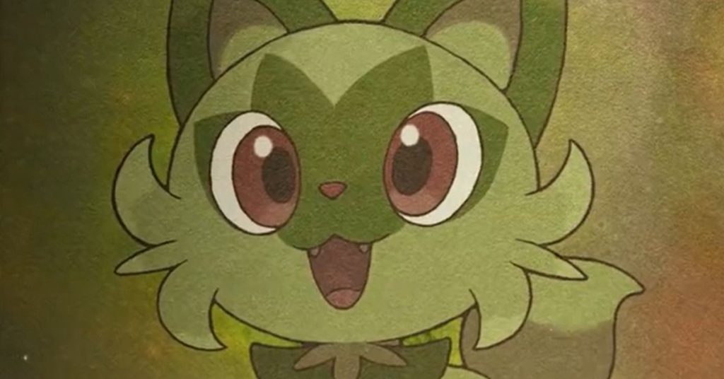 Jeder liebt Sprigatito, das neue Cannabis-Katzen-Pokémon-Starter