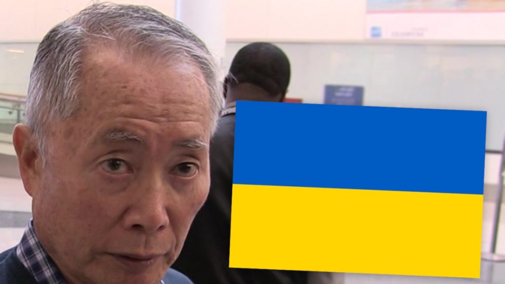 George Takei schlägt vor, dass die Amerikaner höhere Preise für die Ukraine zahlen sollten