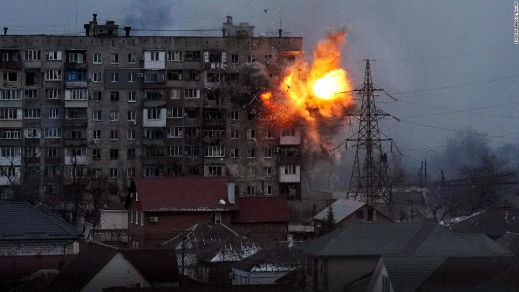 In Kiew waren Explosionen zu hören, als russische Truppen in die Nähe der ukrainischen Hauptstadt vordrangen