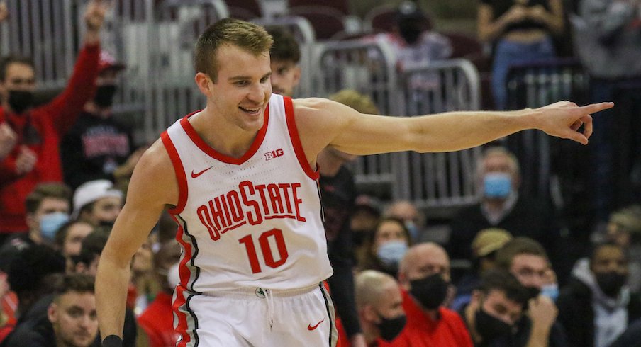 Justin Ahrens is leaving Ohio state.