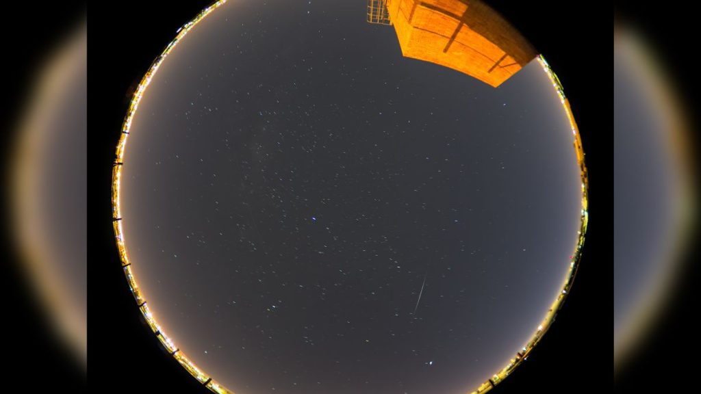 Wie man an diesem Wochenende den Meteoritenschauer der Eta-Aquariden beobachten kann