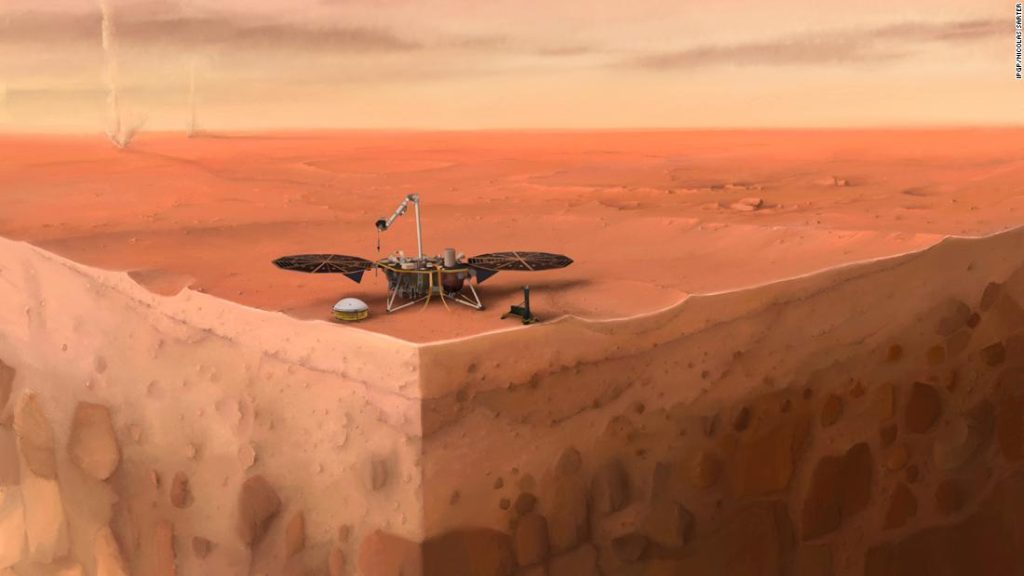Der InSight-Lander der NASA hat das größte Erdbeben auf dem Mars entdeckt