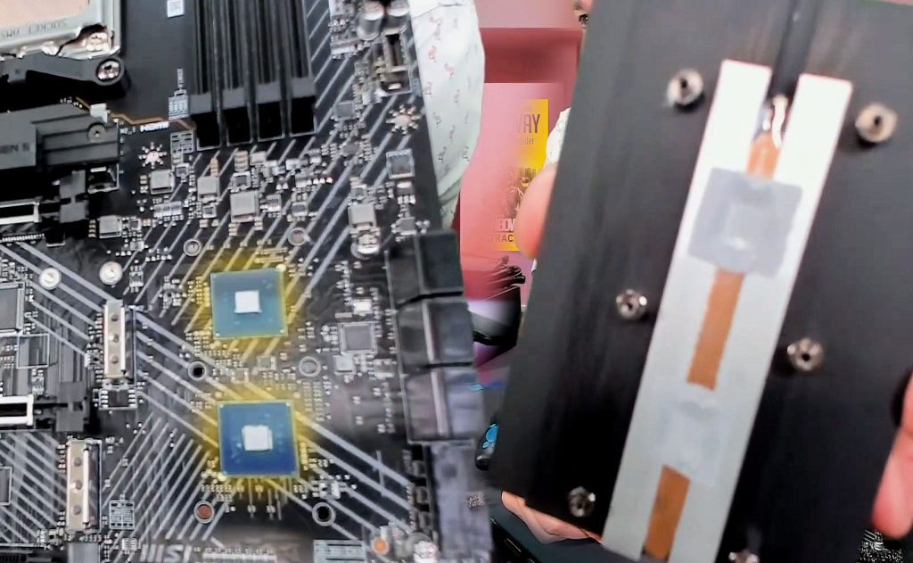 MSI präsentiert Dual-Chip-Design für AMD X670 Mainboard