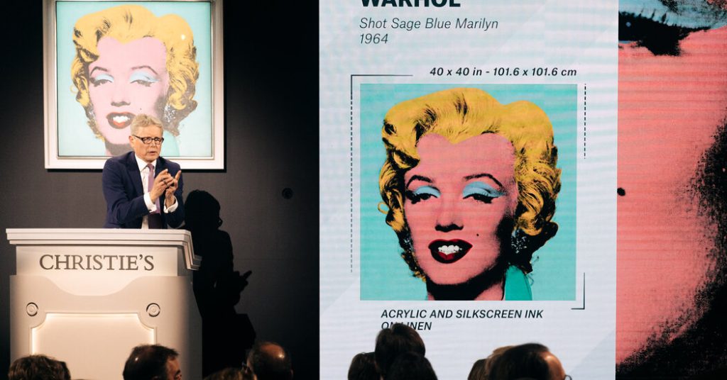 Marilyn Warhols 195-Millionen-Dollar-Auktionsrekord von einem amerikanischen Künstler erschüttert