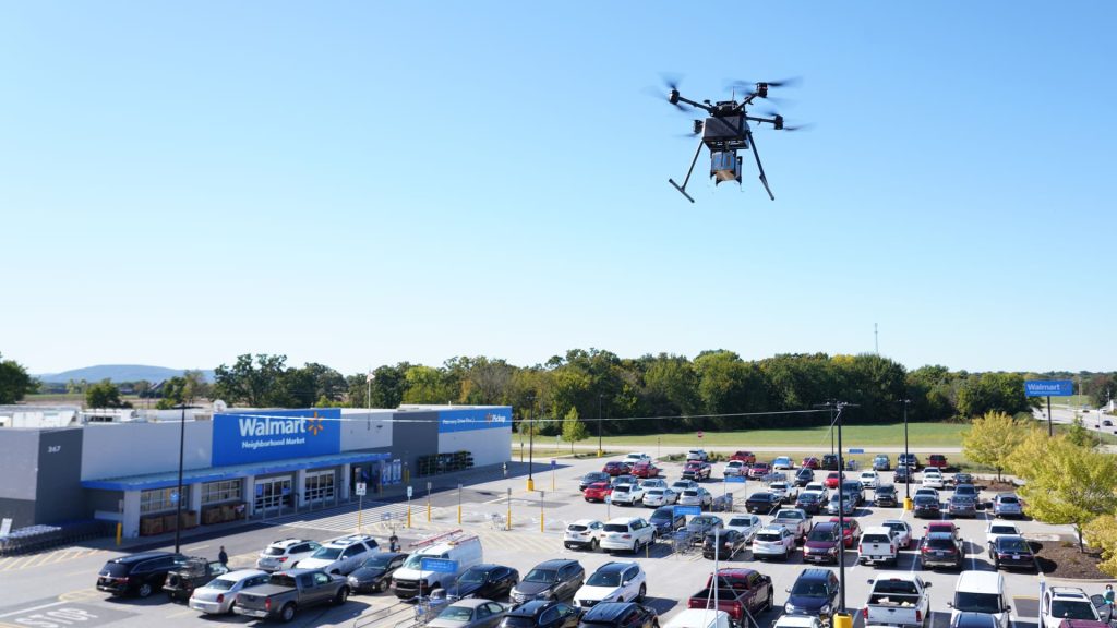 Walmart weitet den Drohnen-Lieferservice auf 4 Millionen Familien aus
