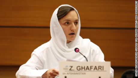 & # 39;  Die Taliban können uns nicht auslöschen.  Die Gewinnerin des Internationalen Frauenrechtspreises sagt: