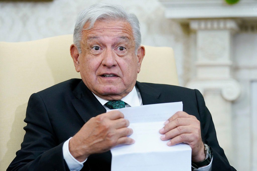 Der mexikanische Präsident Andres Manuel López Obrador.