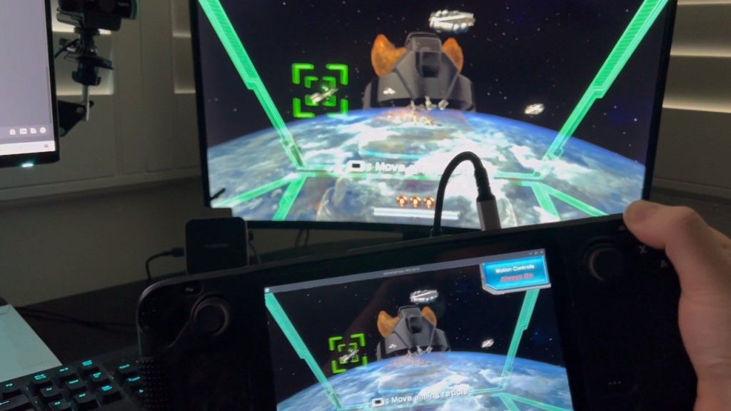 Random: Valves Steam Surface Wii U-Simulation unterstützt Rotationssteuerung