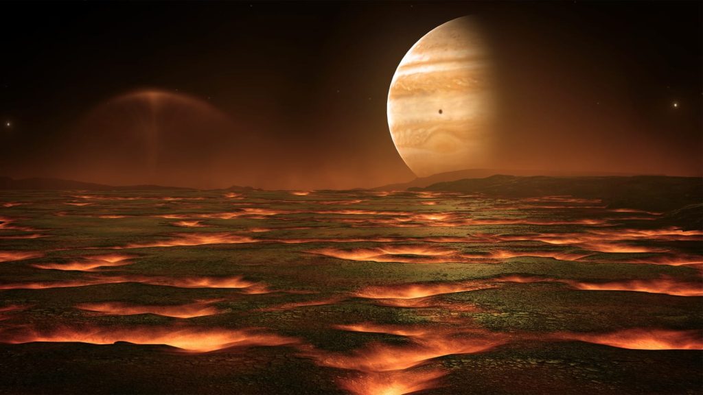 Der Jupitermond Io hat möglicherweise einen höllischen Magmaozean unter seiner Oberfläche