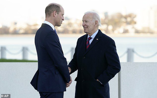 Der Prinz von Wales hatte diese Woche während der Reise von Wales nach Boston ein 30-minütiges Gespräch mit Präsident Joe Biden