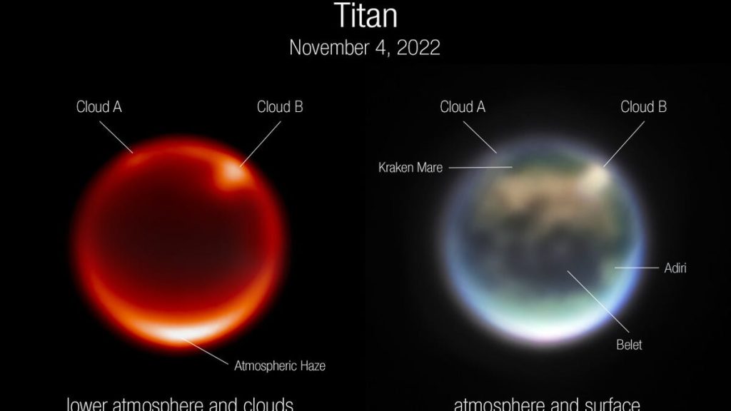 Das Webb-Teleskop richtet sein Auge auf den mysteriösen Saturnmond Titan